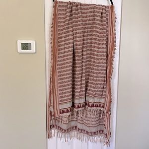 Zara woven boho scarf